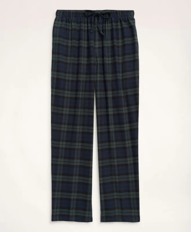 Cotton Flannel Black Watch Lounge Pants sold by Brooks Brothers