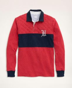 Cotton Quilted Rugby sold by Brooks Brothers