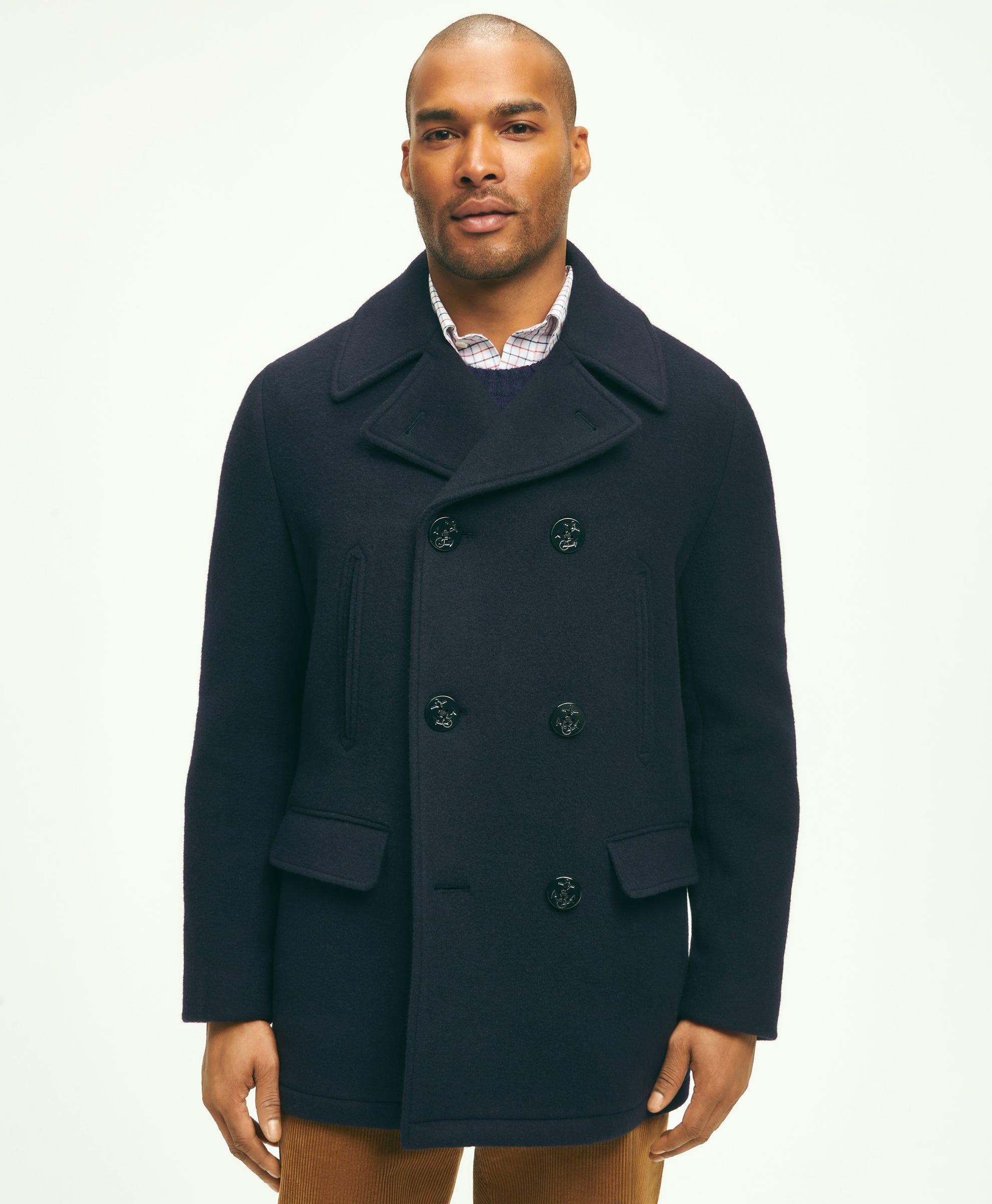 Wool Peacoat sold by Brooks Brothers