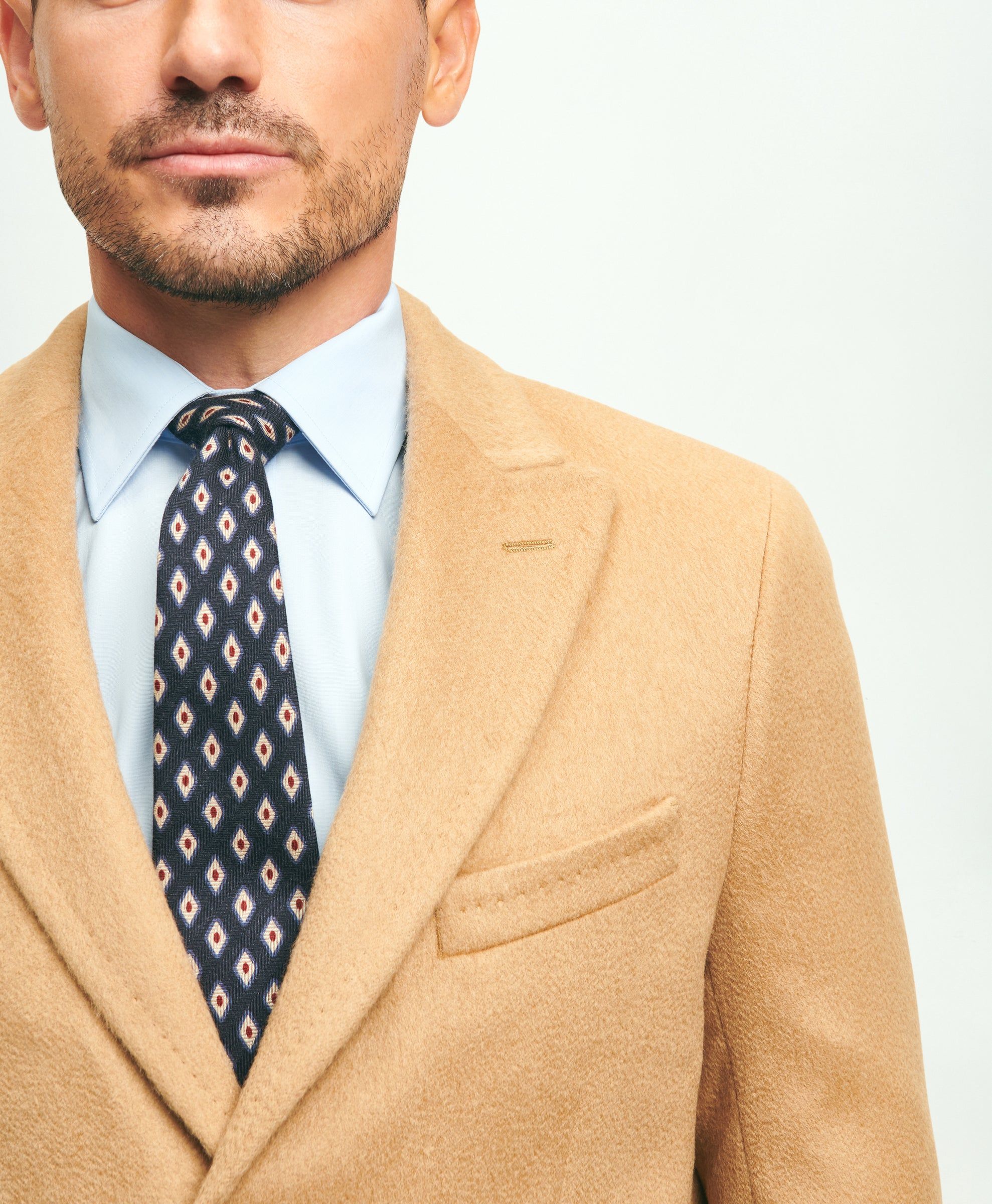 Camel Hair Polo Coat sold by Brooks Brothers product image thumbnail 2