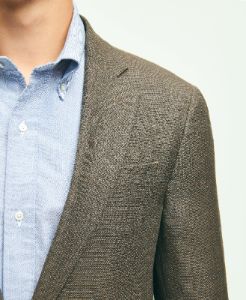Classic Fit Wool Hopsack Patch Pocket Sport Coat sold by Brooks Brothers