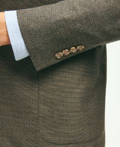 Classic Fit Wool Hopsack Patch Pocket Sport Coat sold by Brooks Brothers