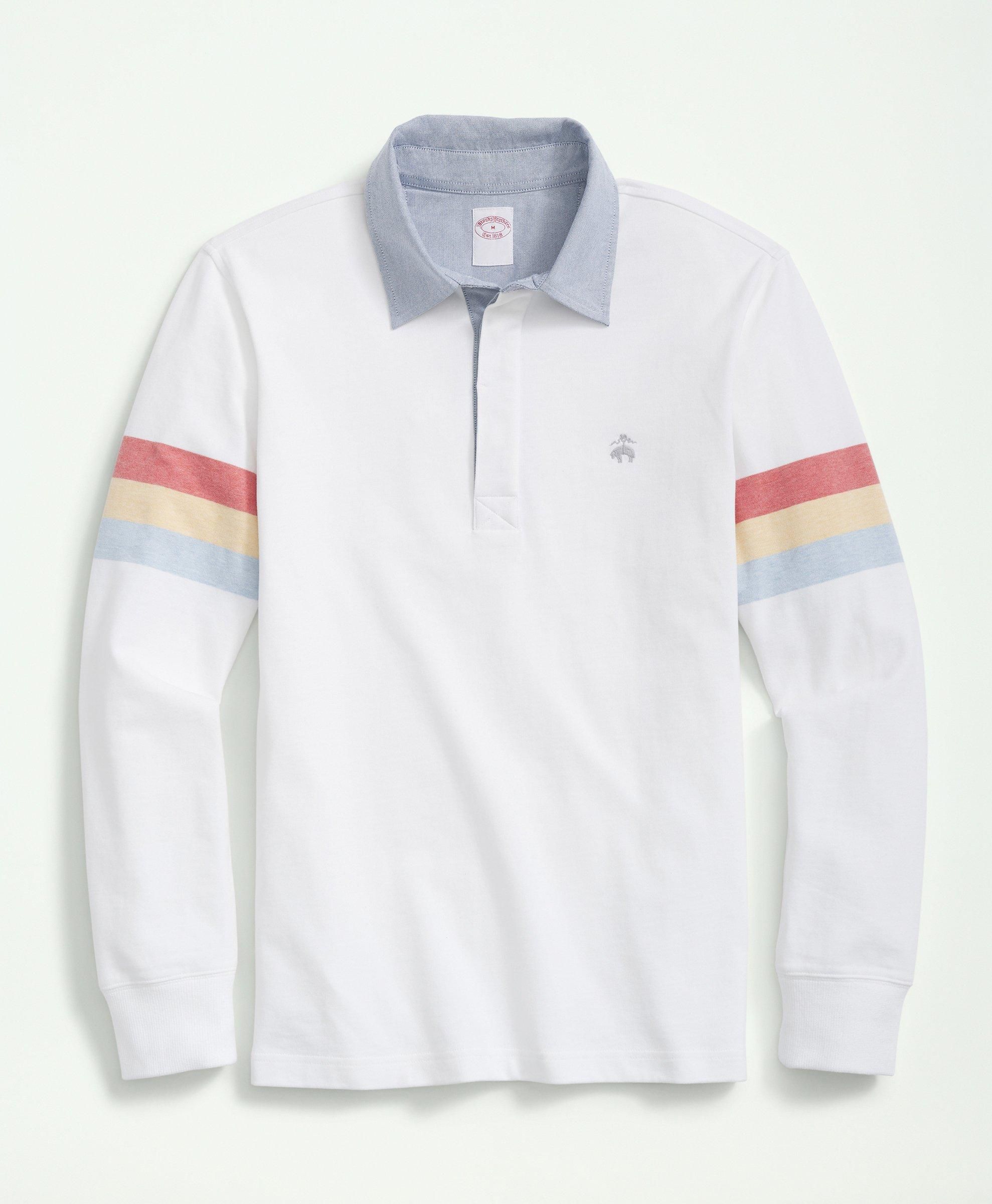 Vintage-Inspired Sueded Cotton Rugby sold by Brooks Brothers