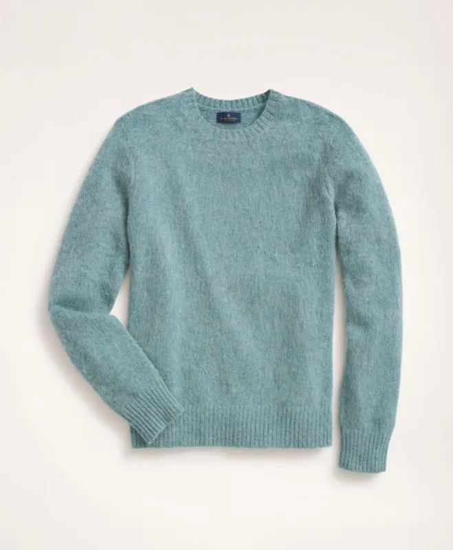 Brushed Wool Crewneck Sweater sold by Brooks Brothers