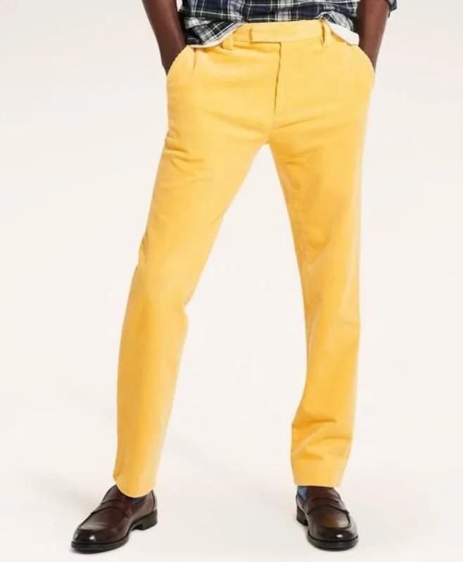 Milano Slim-Fit Wide-Wale Corduroy Pants sold by Brooks Brothers