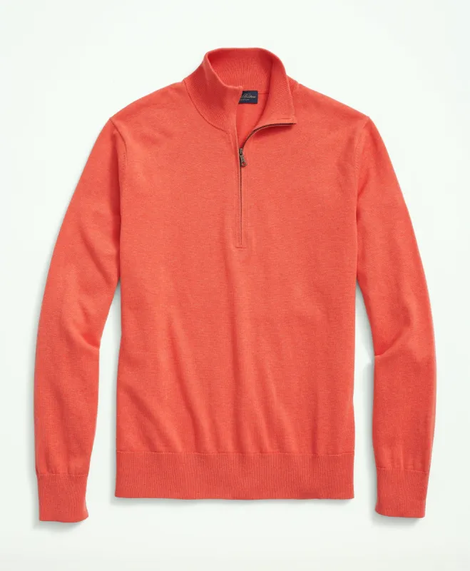 Supima Cotton Half-Zip Sweater sold by Brooks Brothers