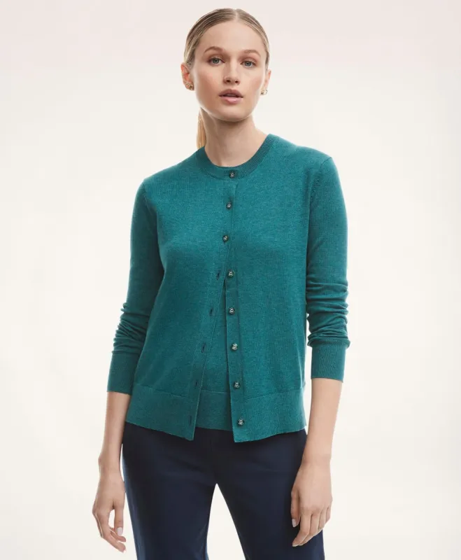 Supima Cotton Cardigan made by Brooks Brothers