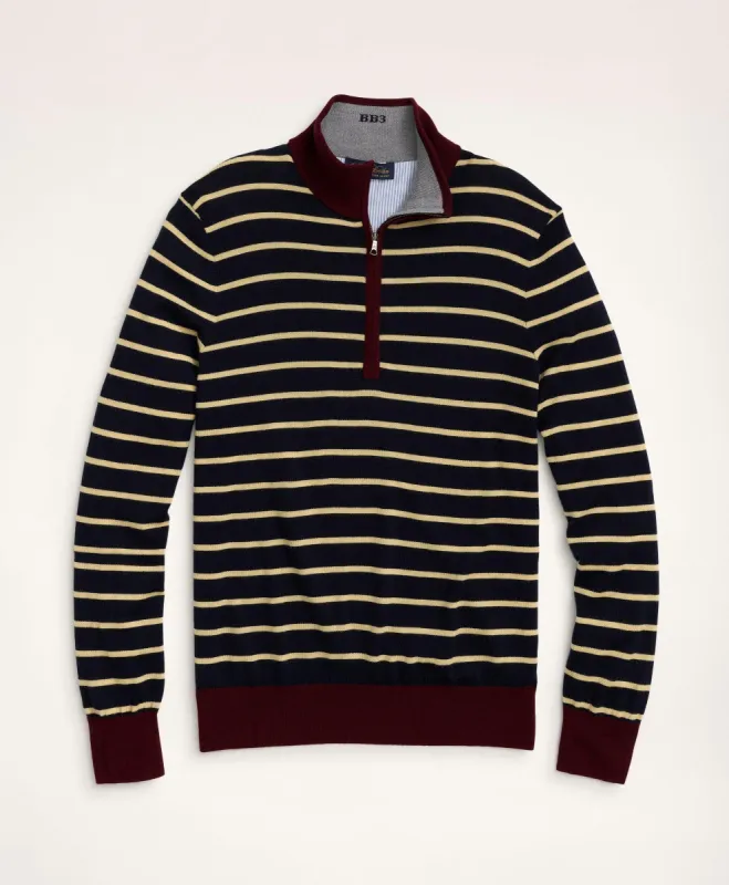 Wool BB#3 Half-Zip Sweater sold by Brooks Brothers