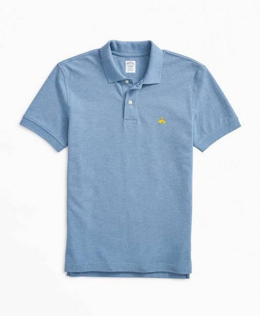 Slim-Fit Stretch Supima Cotton Performance Polo Shirt sold by Brooks Brothers product image thumbnail 3