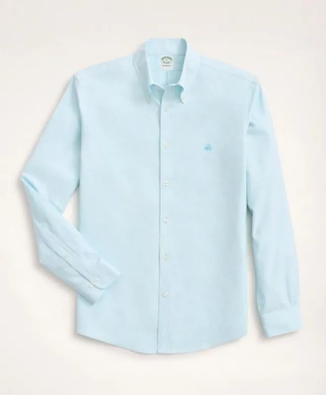 Stretch Milano Slim-Fit Sport Shirt, Non-Iron Oxford sold by Brooks Brothers