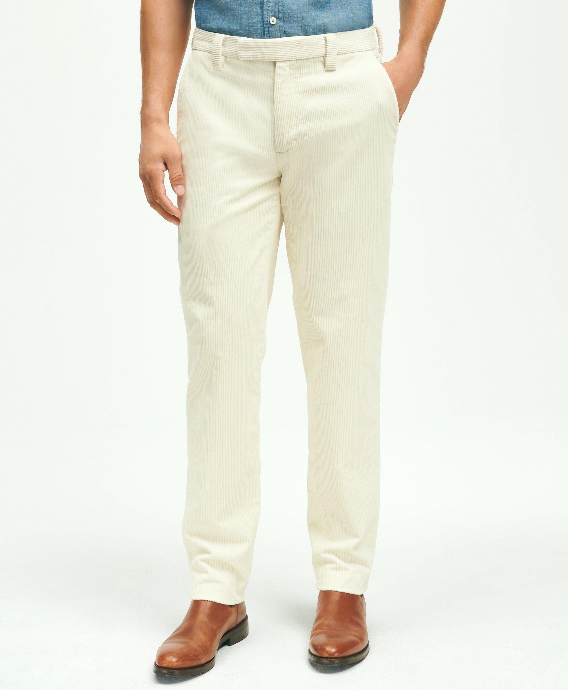 Slim Fit Cotton Wide-Wale Corduroy Pants sold by Brooks Brothers product image thumbnail 3