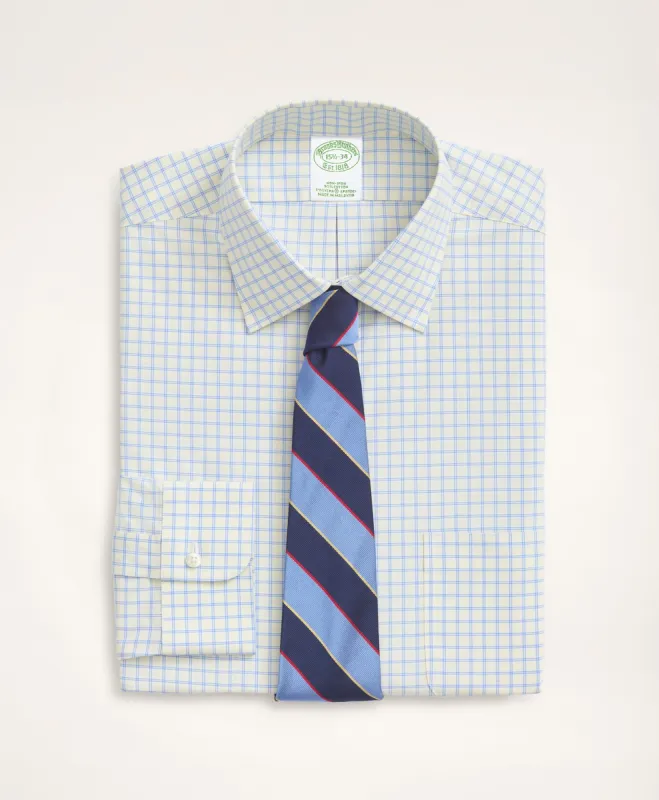 Stretch Regent Regular-Fit Dress Shirts, Non-Iron Broadcloth Ainsley Collar Fashion sold by Brooks Brothers