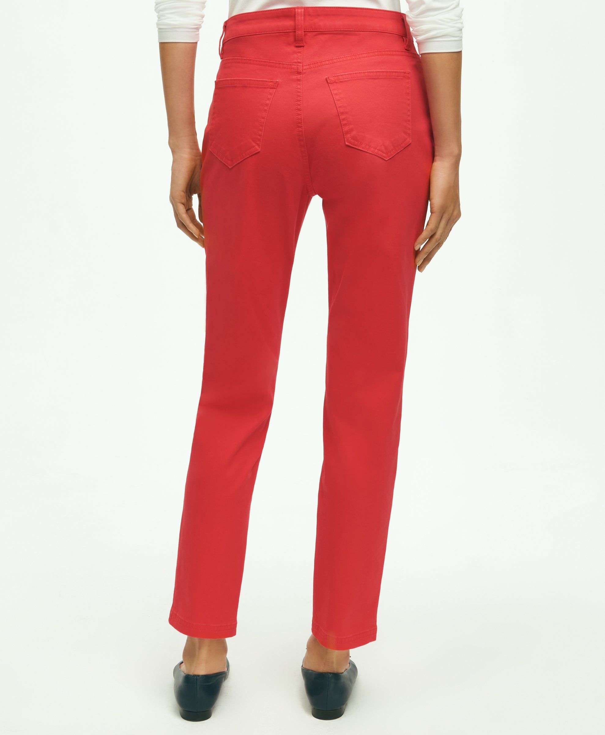 Stretch Cotton Five-Pocket Pants sold by Brooks Brothers product image thumbnail 2