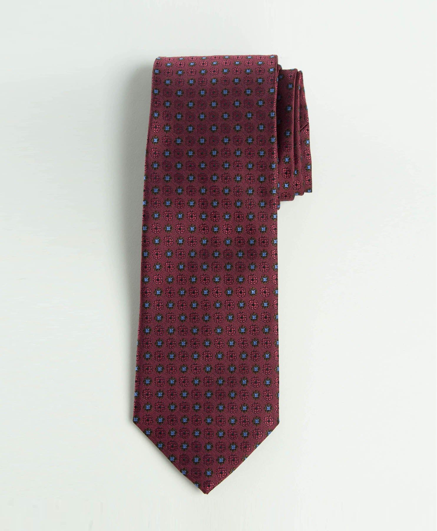 Duo Floral Silk Tie sold by Brooks Brothers product image thumbnail 5