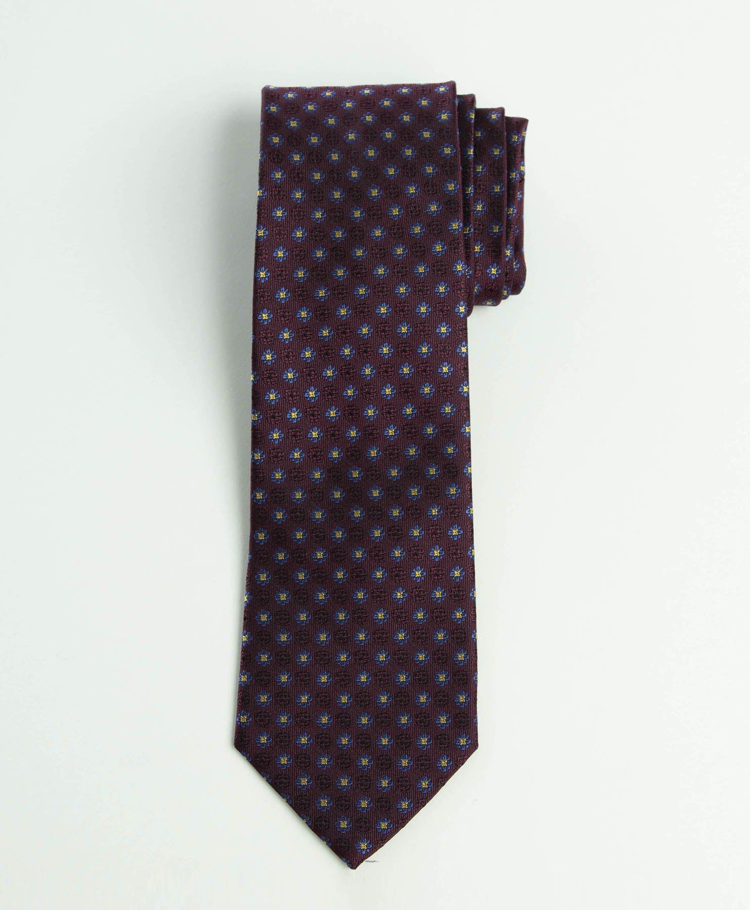 Duo Floral Silk Tie sold by Brooks Brothers product image thumbnail 2