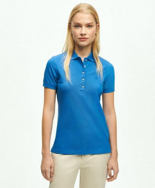 Supima Cotton Stretch Pique Polo Shirt sold by Brooks Brothers product image thumbnail 2