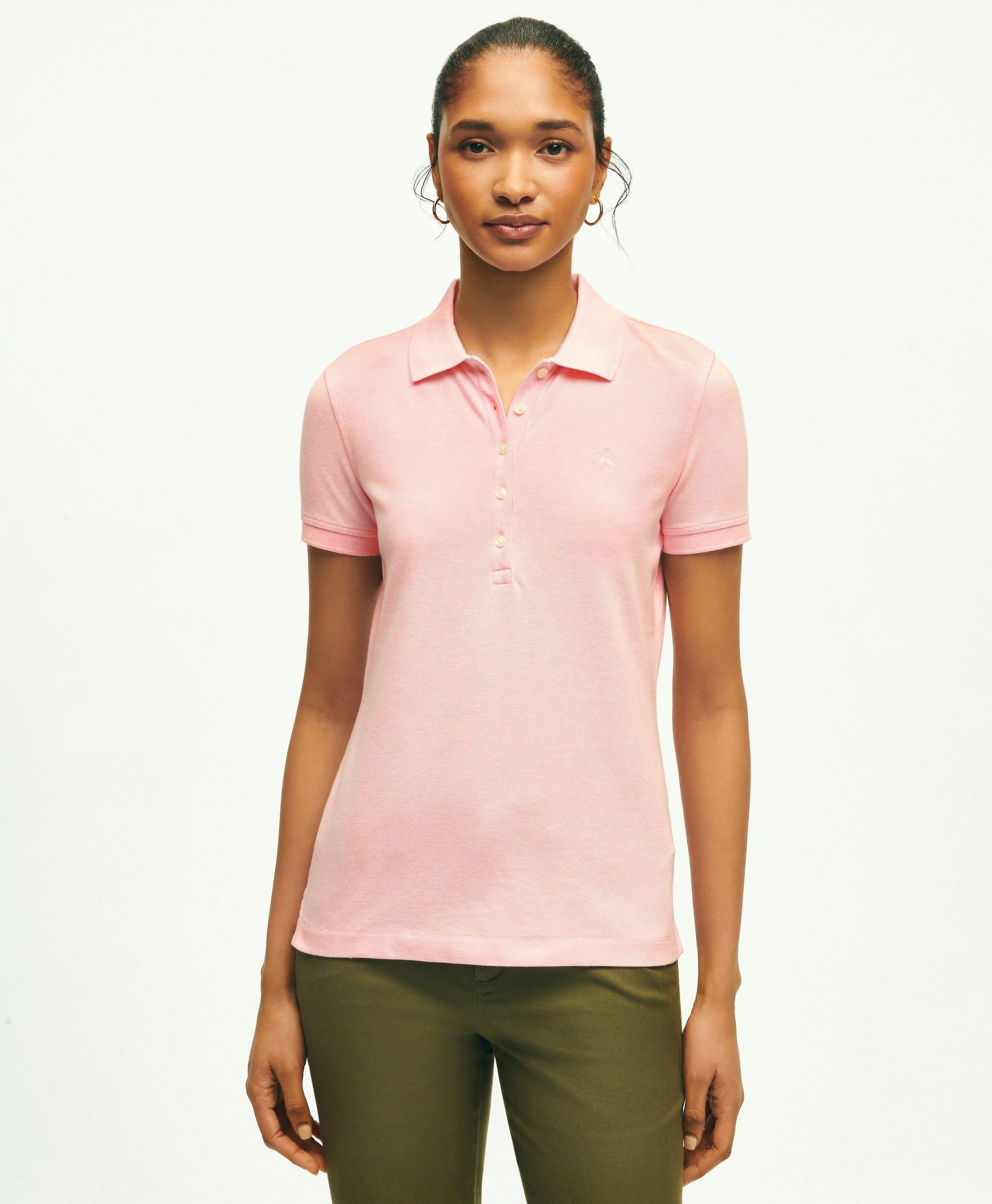 Supima Cotton Stretch Pique Polo Shirt sold by Brooks Brothers product image thumbnail 3