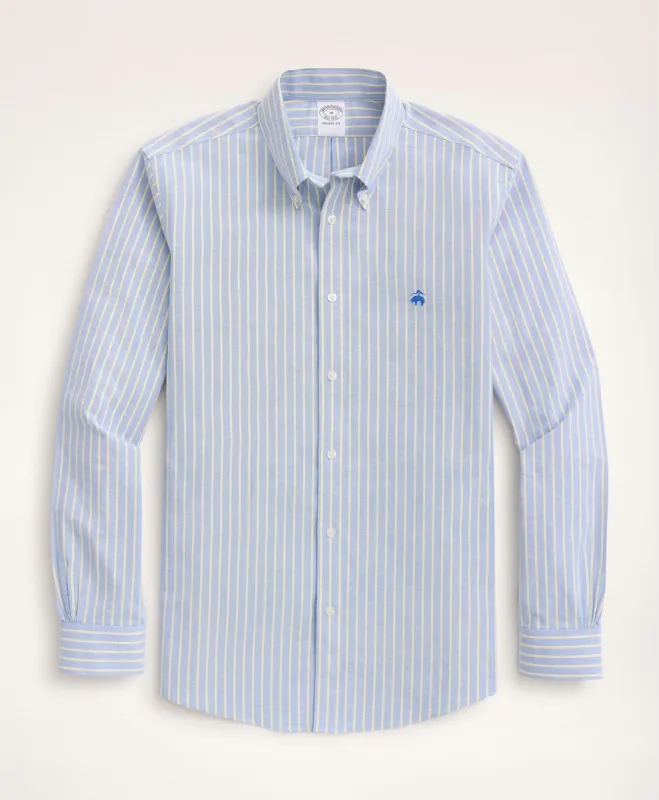 Stretch Regent Regular-Fit Stretch Sport Shirt, Non-Iron Pop Stripe sold by Brooks Brothers