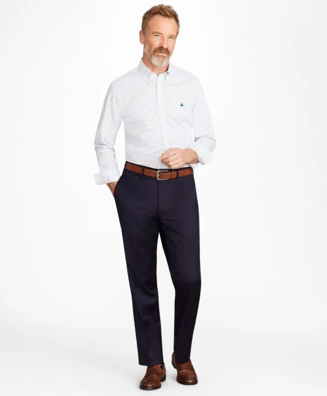 Brooks Brothers Flex Madison-Fit Wool Trousers sold by Brooks Brothers