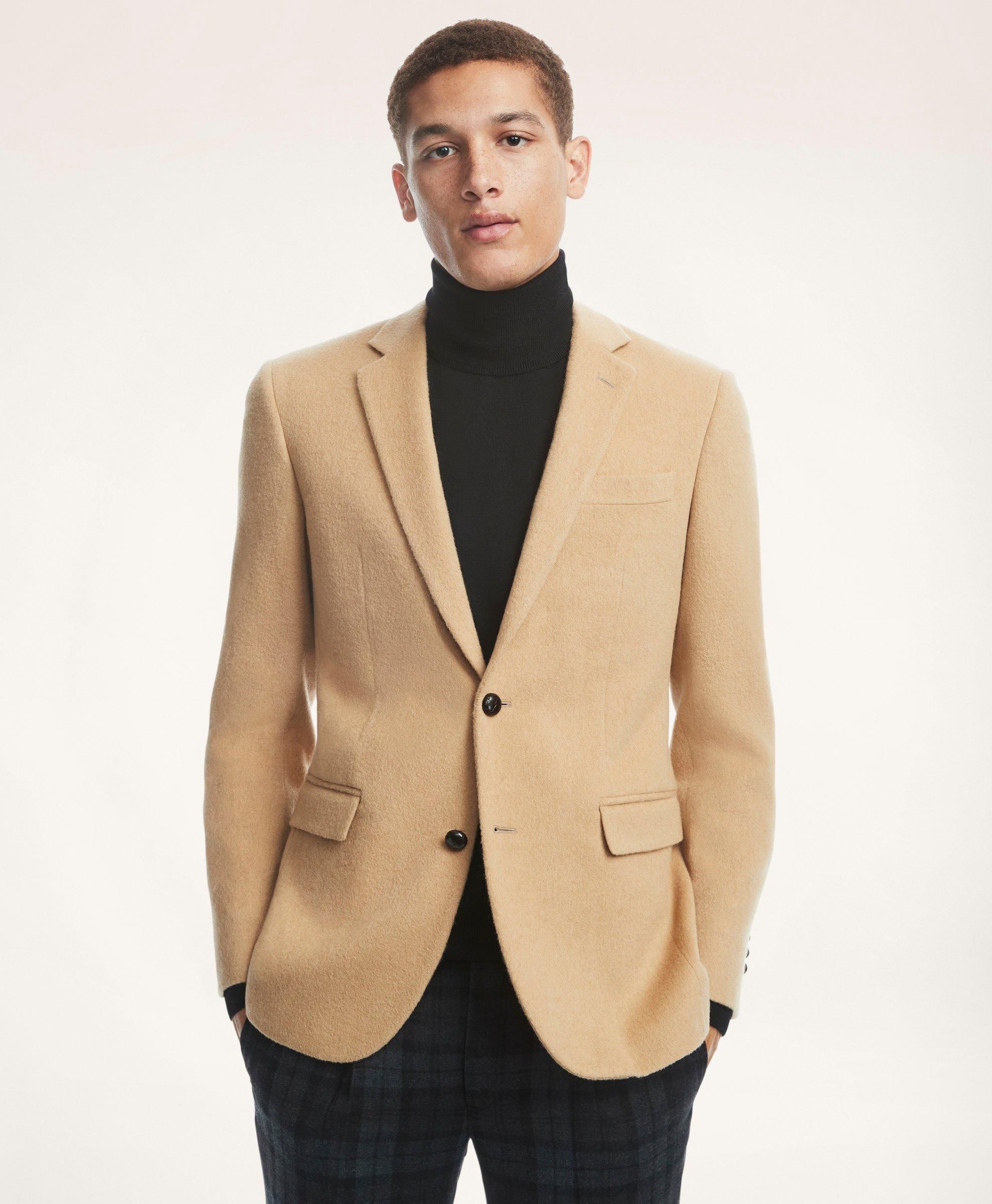 Milano Slim-Fit Camel Hair Sport Coat sold by Brooks Brothers