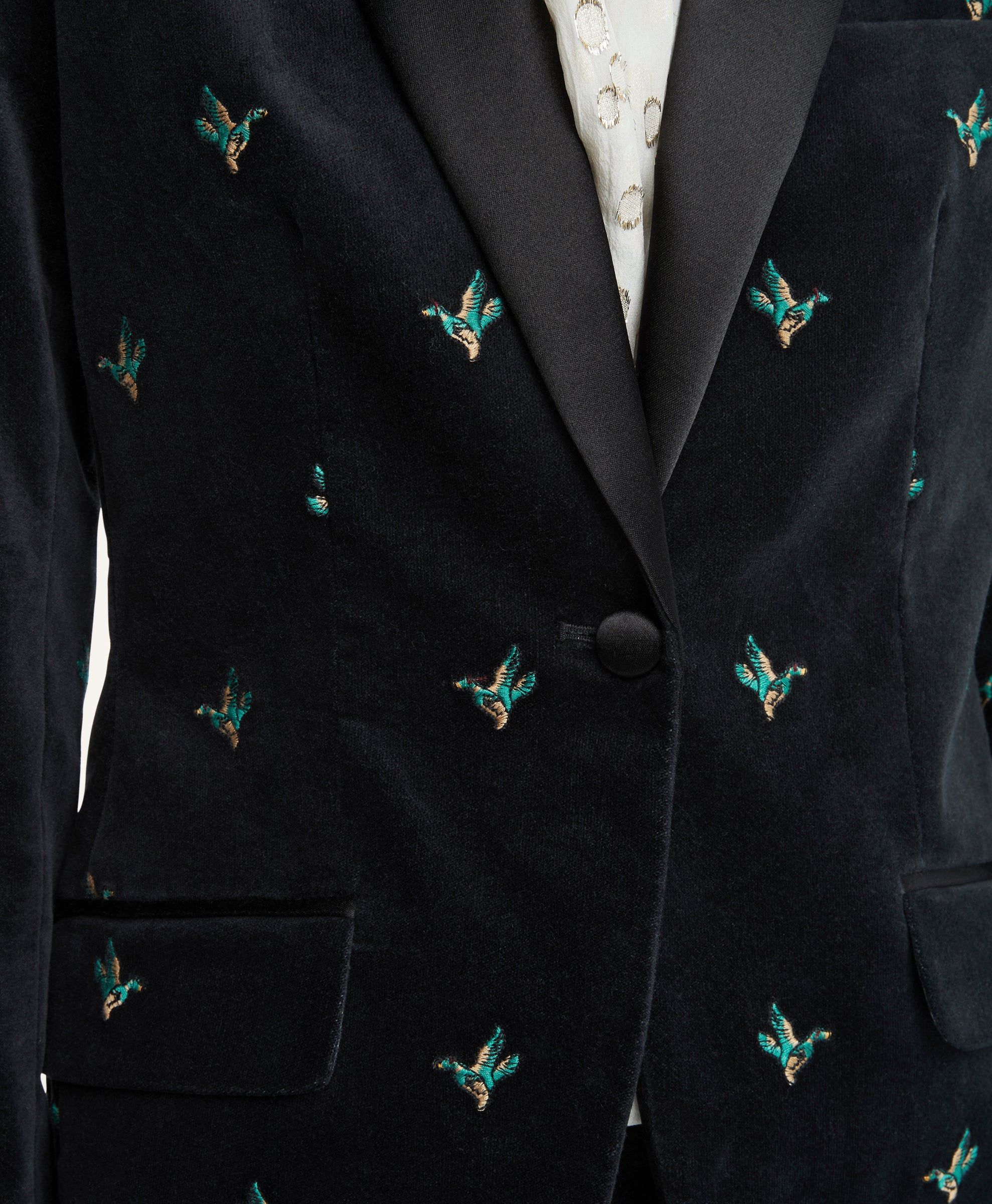 Velvet Duck Embroidered Blazer sold by Brooks Brothers product image thumbnail 2