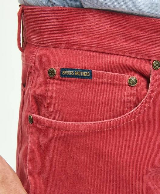Five-Pocket Stretch Corduroy Pants sold by Brooks Brothers product image thumbnail 4
