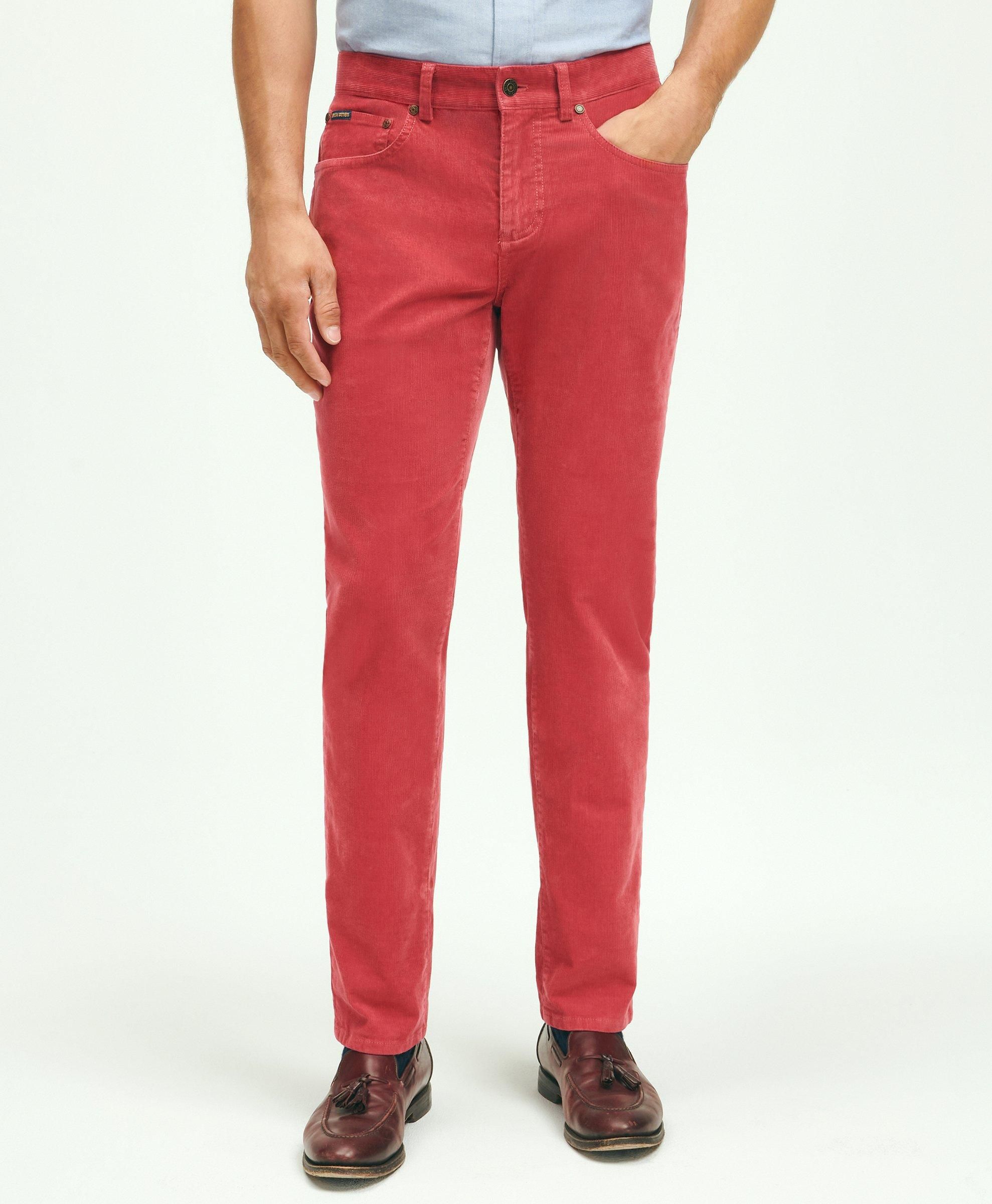 Five-Pocket Stretch Corduroy Pants sold by Brooks Brothers product image thumbnail 2