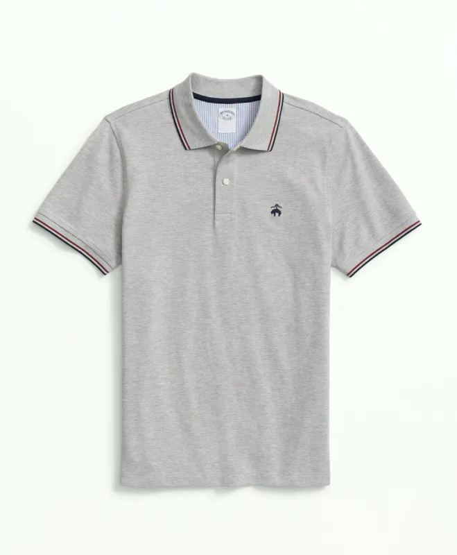 Golden Fleece Slim-Fit Supima Tipped Polo Shirt sold by Brooks Brothers