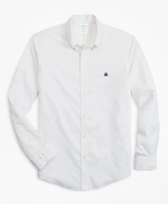Stretch Milano Slim-Fit Sport Shirt, Non-Iron sold by Brooks Brothers