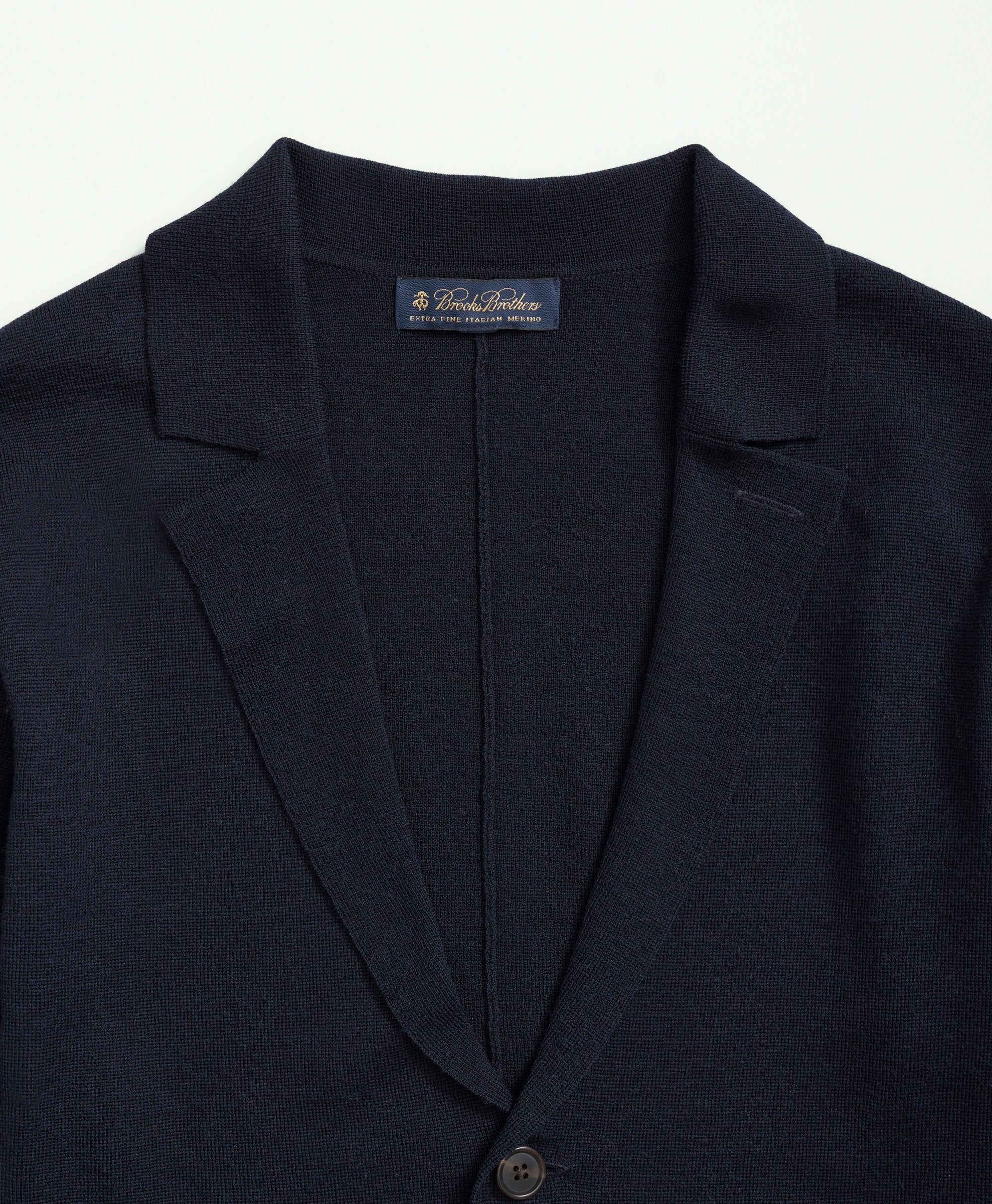 Fine Merino Wool Sweater Blazer sold by Brooks Brothers product image thumbnail 2