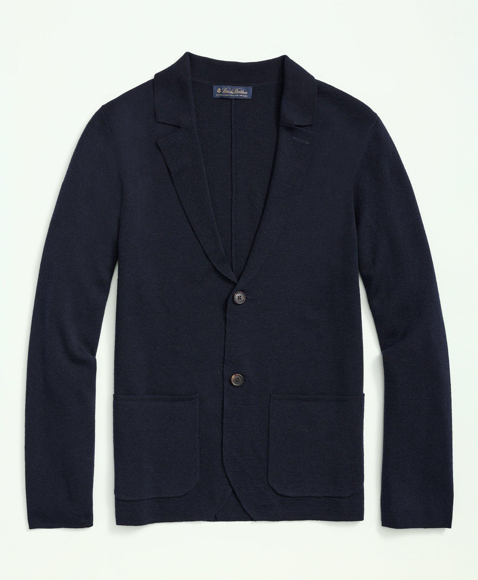 Fine Merino Wool Sweater Blazer sold by Brooks Brothers