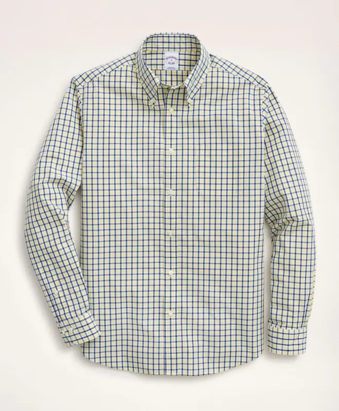 Friday Shirt, Poplin Check sold by Brooks Brothers