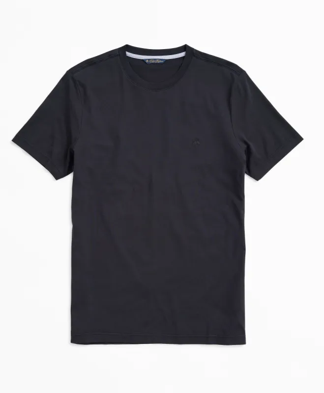 Cotton Logo Crewneck T-Shirt sold by Brooks Brothers