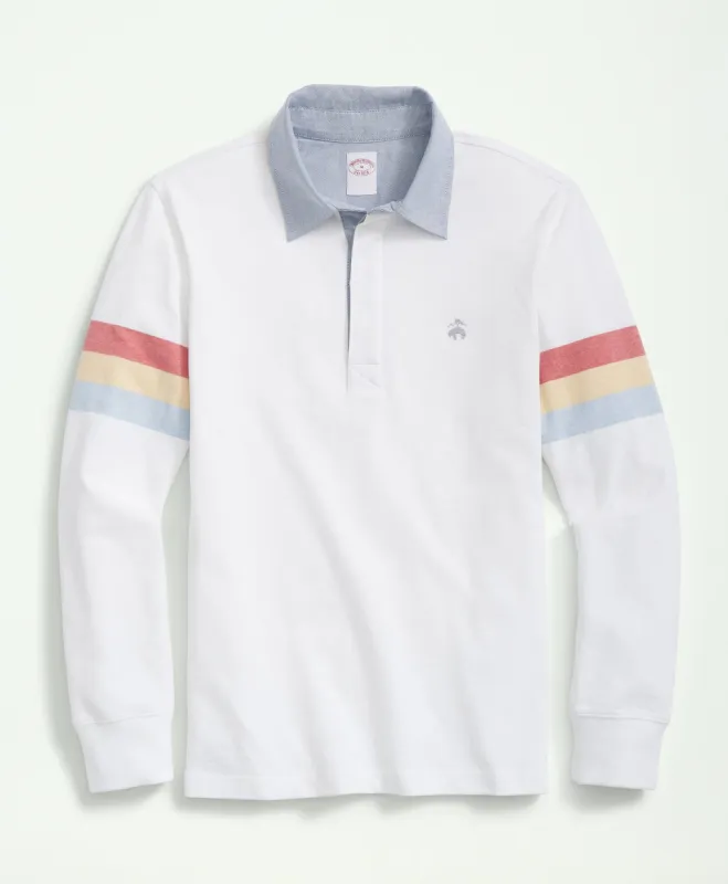 Vintage-Inspired Sueded Cotton Rugby sold by Brooks Brothers