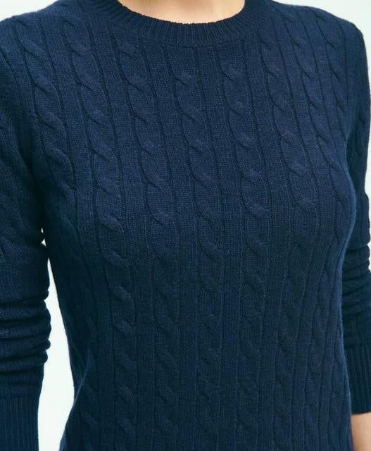 3-Ply Cashmere Crewneck Sweater sold by Brooks Brothers product image thumbnail 2