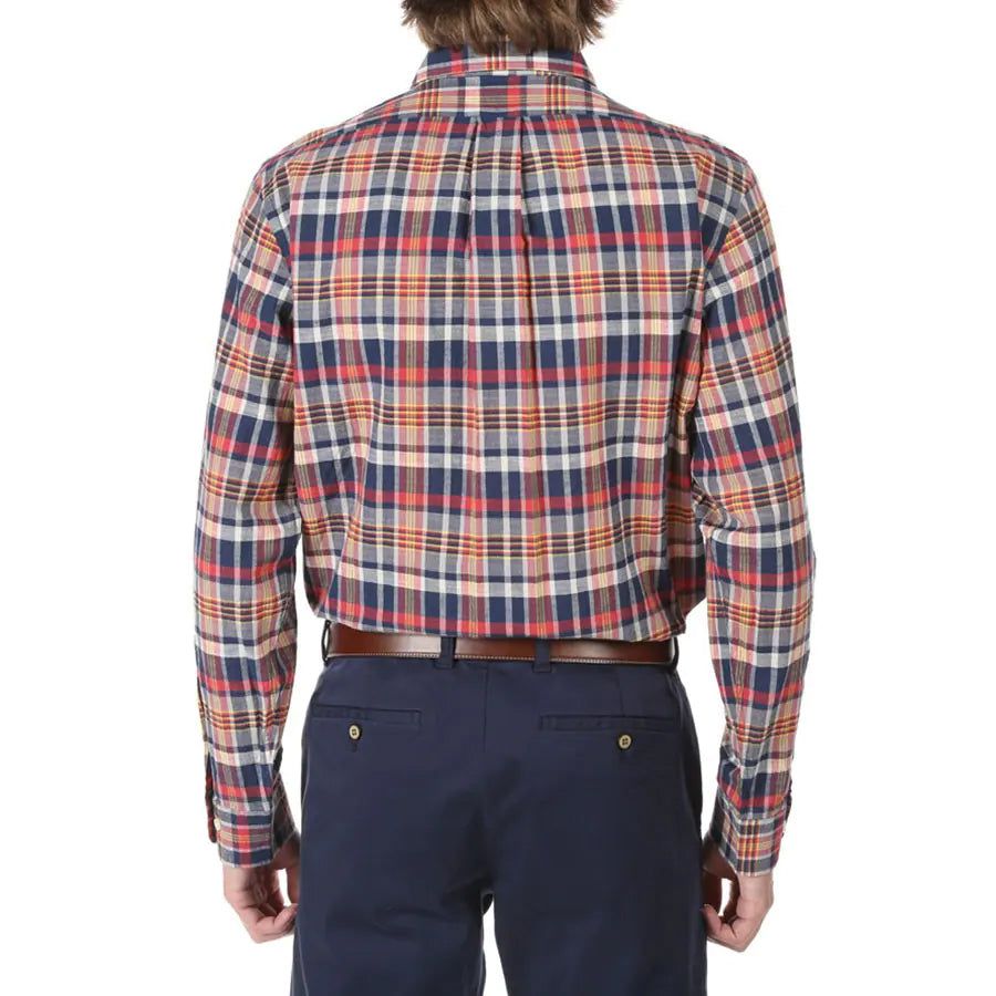 Regent Regular-Fit Sport Shirt, Madras sold by Brooks Brothers product image thumbnail 3