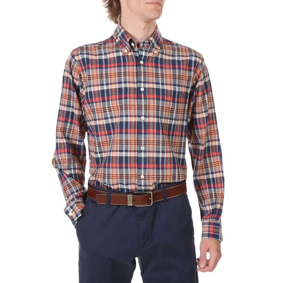 Regent Regular-Fit Sport Shirt, Madras sold by Brooks Brothers product image thumbnail 2