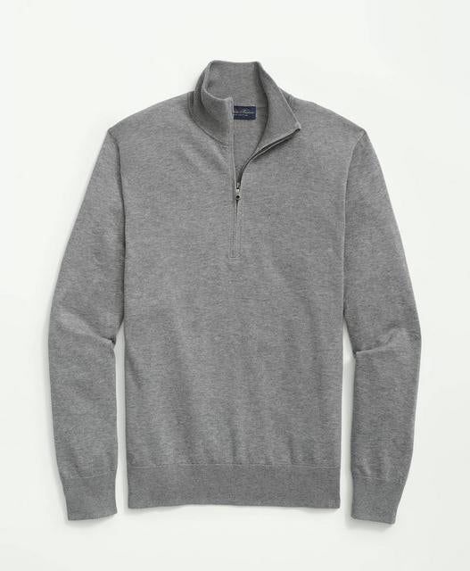 Supima Cotton Half-Zip Sweater sold by Brooks Brothers product image thumbnail 4