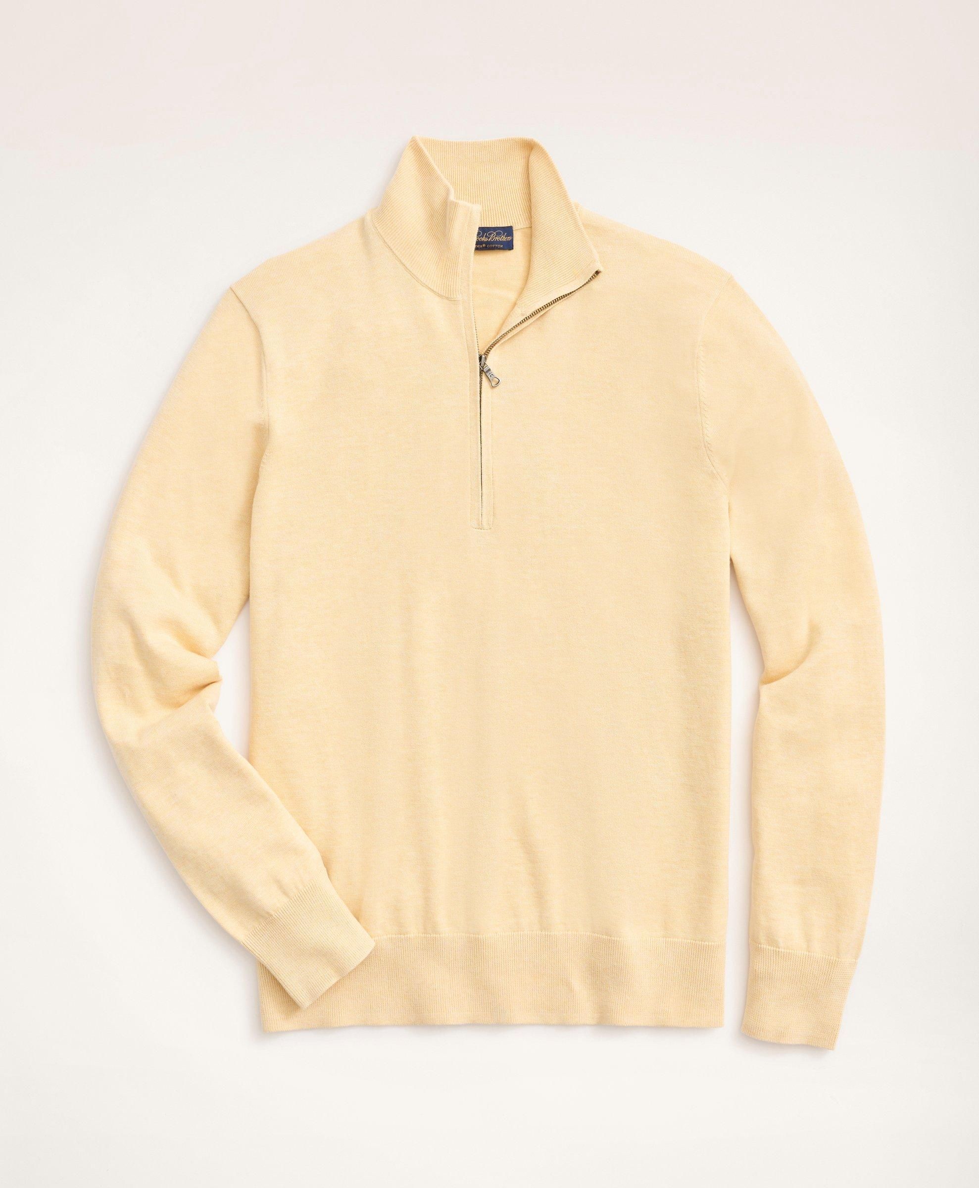 Supima Cotton Half-Zip Sweater sold by Brooks Brothers product image thumbnail 2
