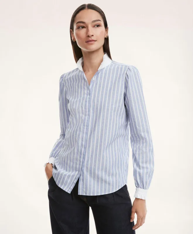 Supima Cotton Dobby Shirt sold by Brooks Brothers
