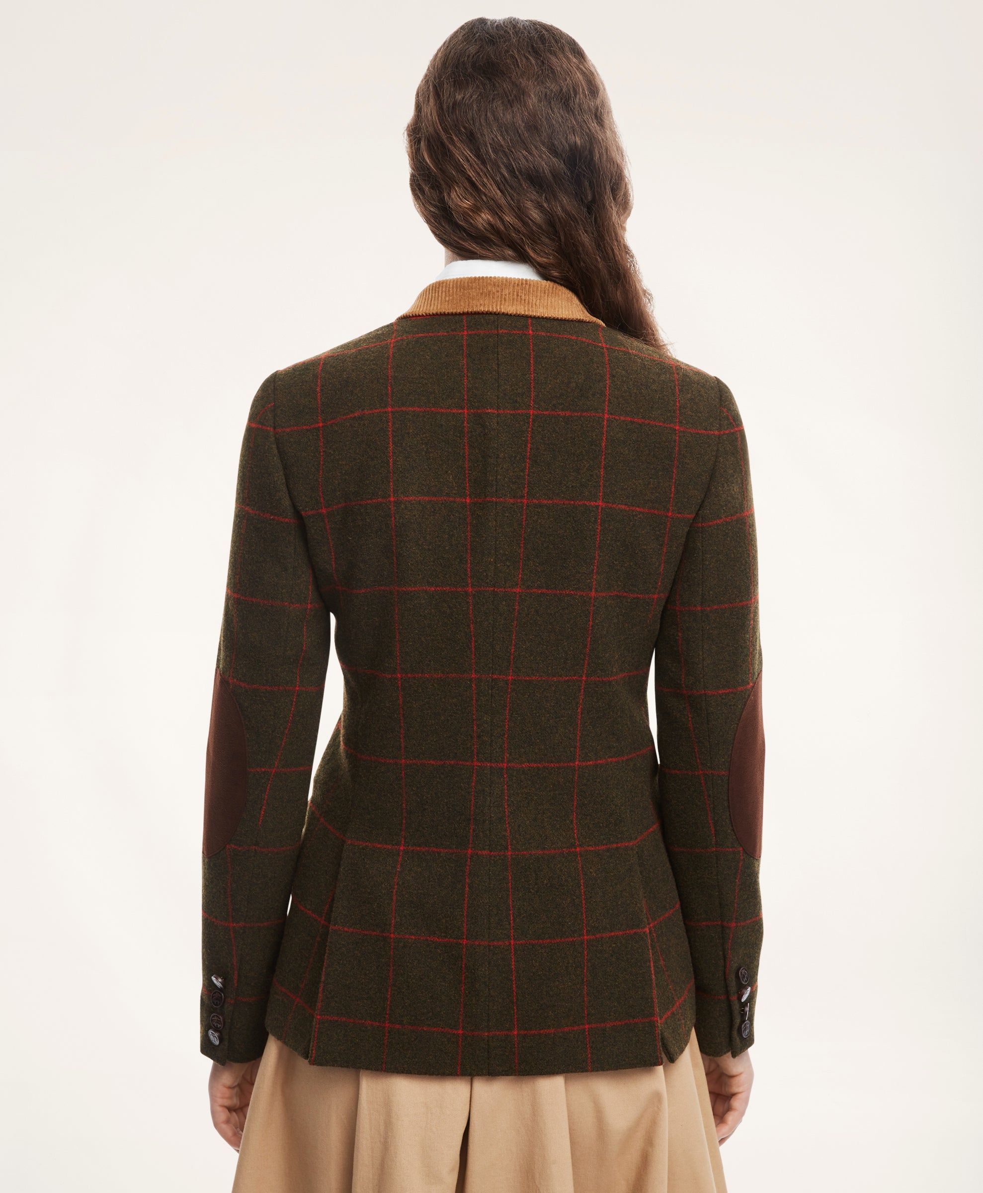 Wool Blend Riding Jacket sold by Brooks Brothers product image thumbnail 3