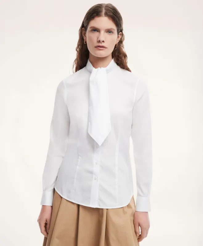 Fitted Non-Iron Supima Cotton Dobby Shirt sold by Brooks Brothers