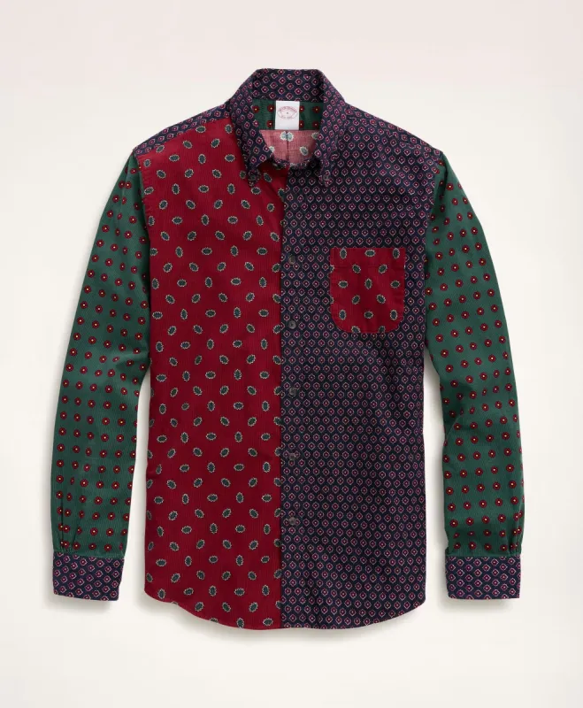 Regent Regular-Fit Sport Shirt, Fun Pinwale Corduroy sold by Brooks Brothers