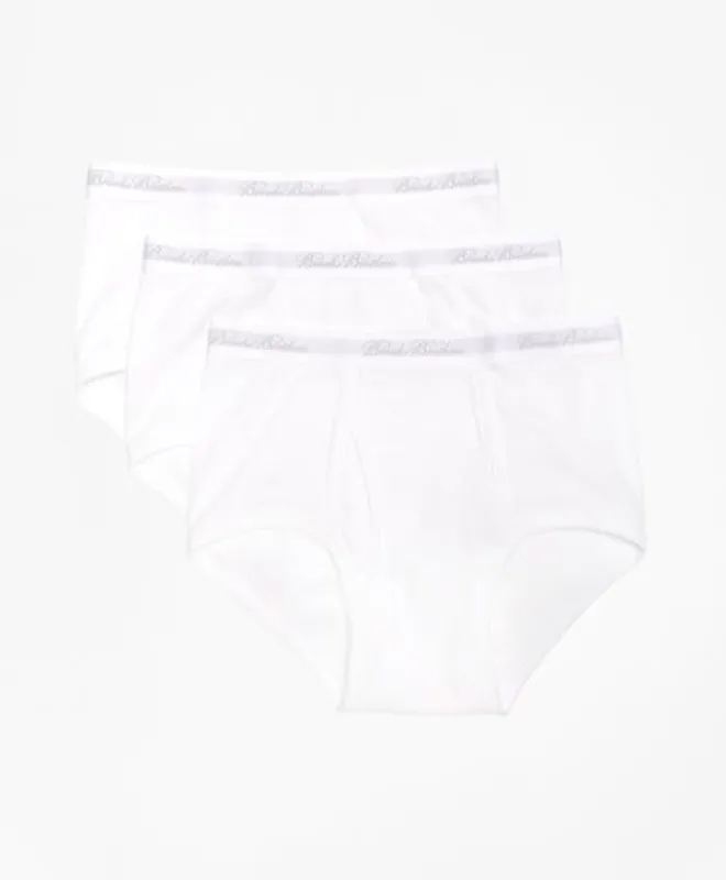 Supima Cotton Brief - Three Pack sold by Brooks Brothers