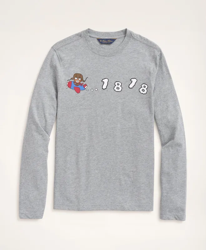 Year of the Tiger Long-Sleeve Graphic T-Shirt sold by Brooks Brothers