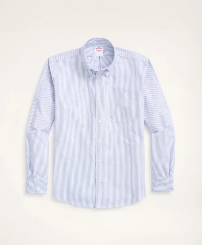 Madison Relaxed-Fit Original Polo® Button-Down Oxford Shirt, Candy stripe sold by Brooks Brothers