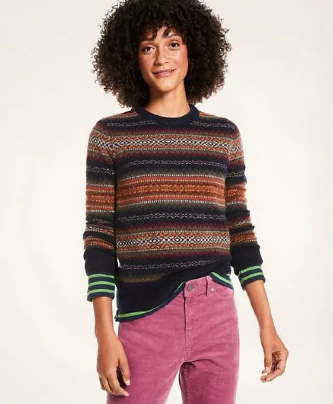 Fair Isle English Lambswool Sweater sold by Brooks Brothers