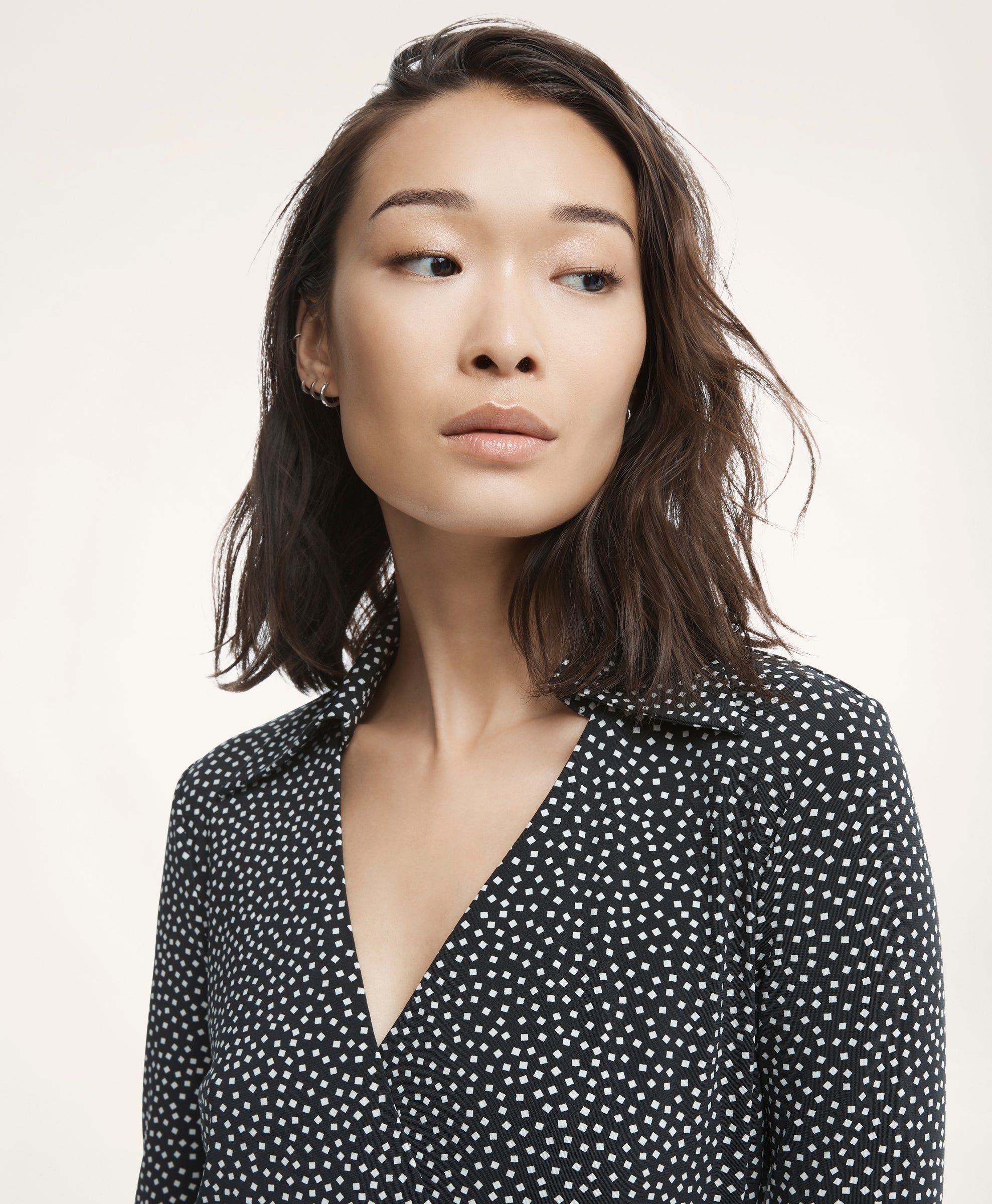 Belted Wrap Dress sold by Brooks Brothers product image thumbnail 2