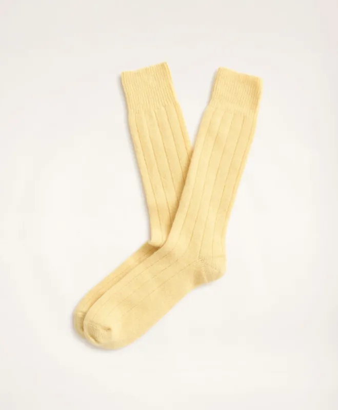 Cashmere Crew Socks sold by Brooks Brothers