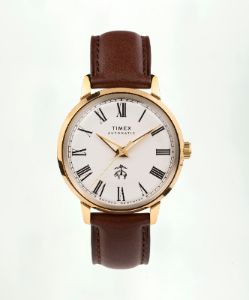 Brooks Brothers x Timex Marlin Automatic, gold-tone sold by Brooks Brothers